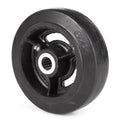 Cast Hub Moldon Rubber Wheel W719