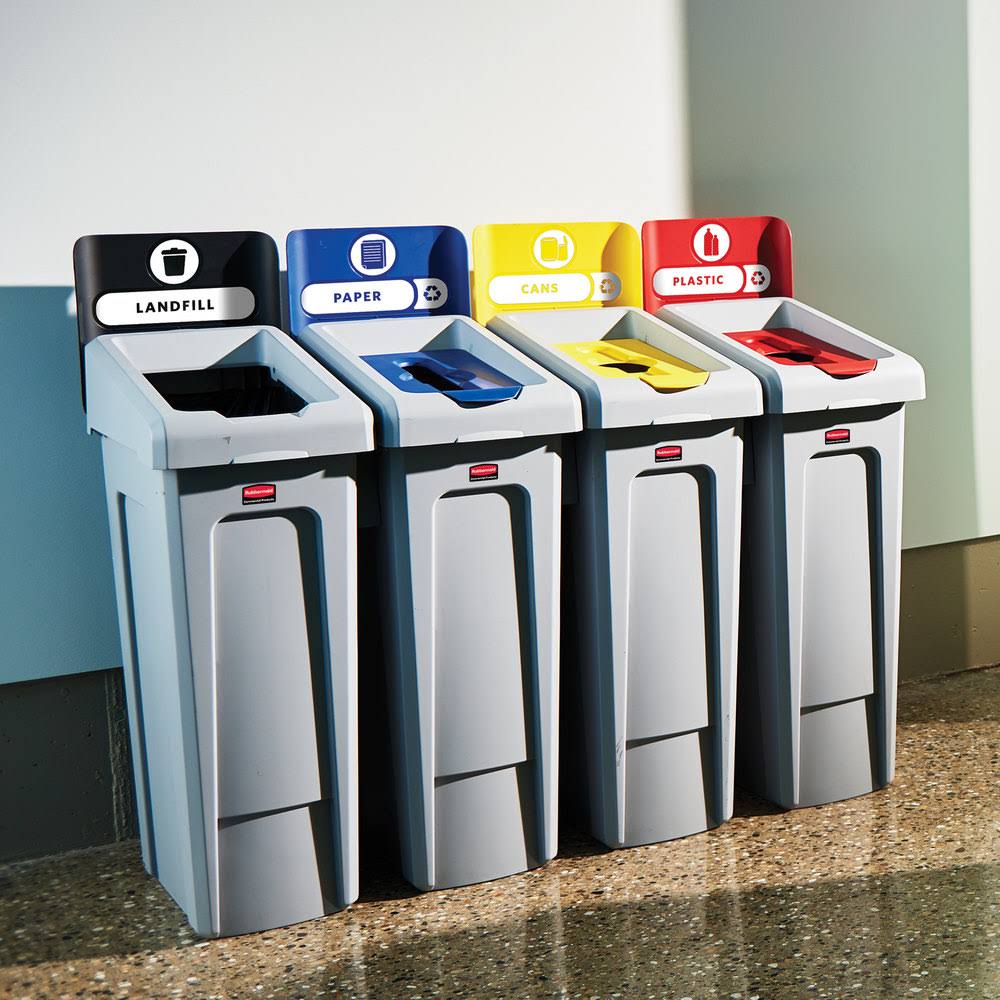 92 gal 4-Stream Recycling Station Kit L4856