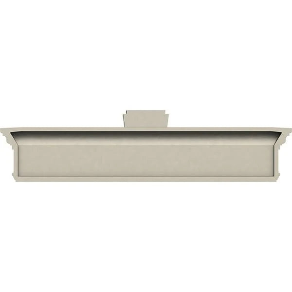 Traditional Crosshead with Deco Keystone N877