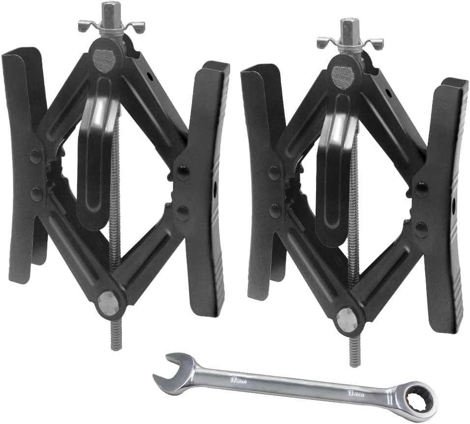 2 Packs Heavy Duty RV Wheel Chock Stabilizer U21762