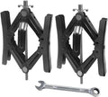 2 Packs Heavy Duty RV Wheel Chock Stabilizer U21762