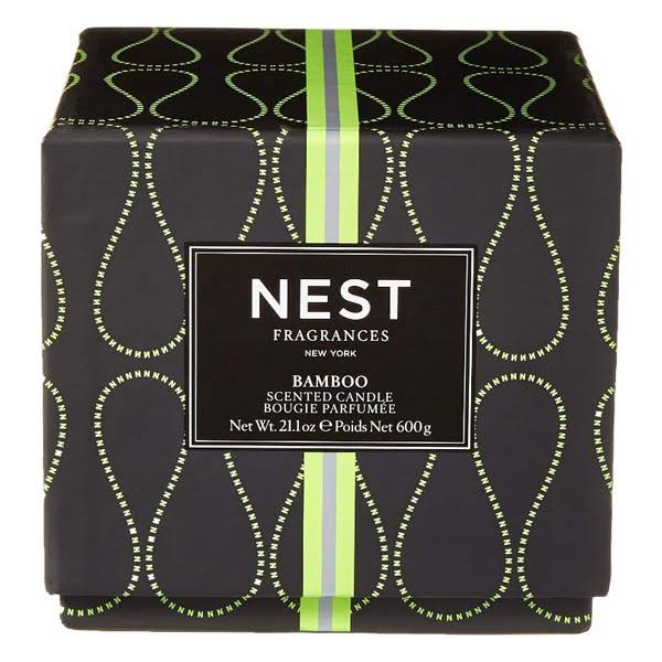 3-Wick Candle Bamboo F483