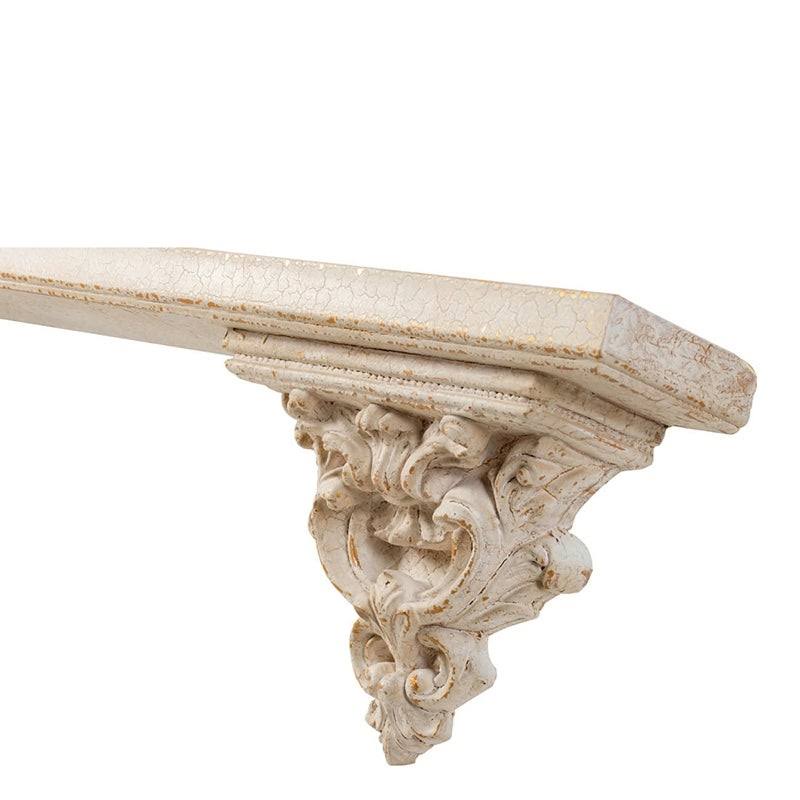 Antique White Wall Shelf E896723