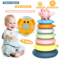 7 Pcs Soft Stacking Rings Toy M589