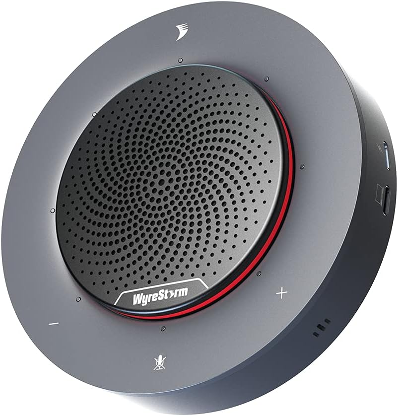 Conference Speaker with 4 Noise-canceling Mics and USB-C Docking Function E4758
