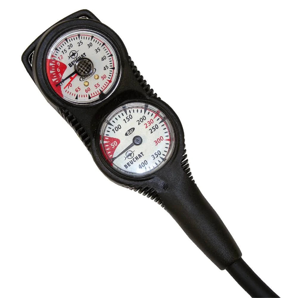Depth Gauge + Pressure Gauge 300 Bars K7909