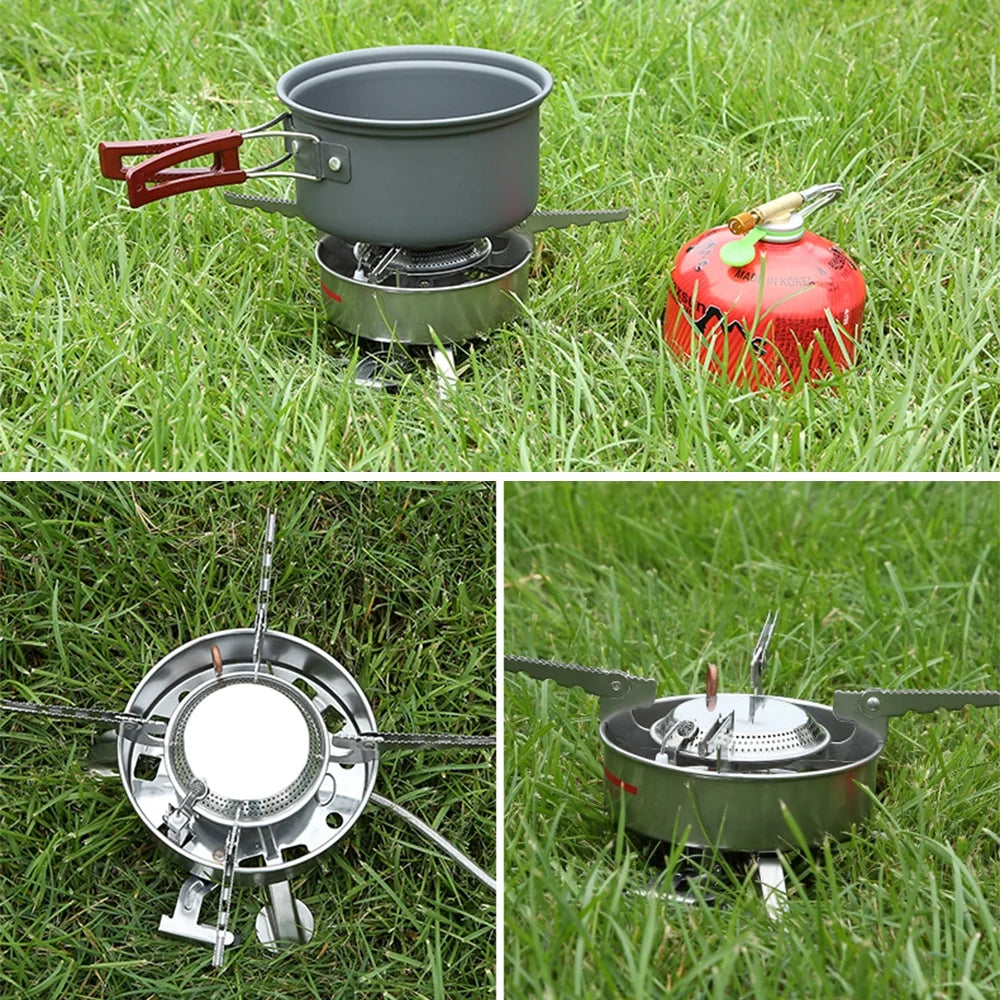 Stainless Steel Butane Gas Stove Cooker H350