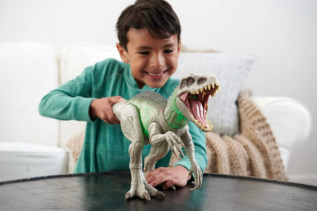 Camouflage 'N Battle Indominus Rex Dinosaur Toy with Lights, Sounds & Motion Q7952