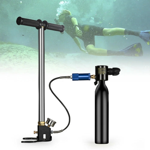 0.5L Diving Air Tank with High-pressure Pump S6767