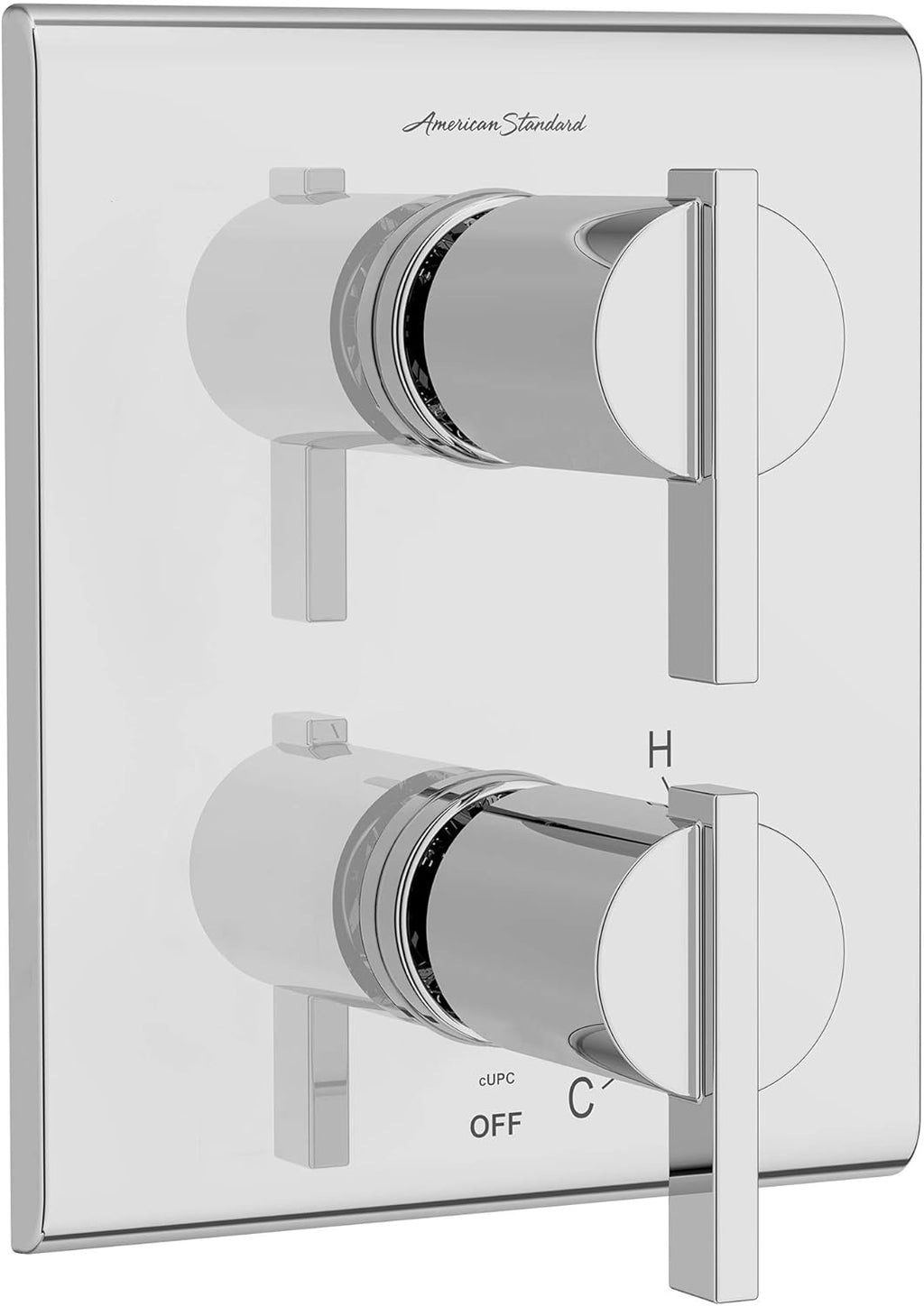 Brushed Nickel 2-Handle Shower Diverter Trim V5218