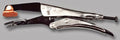 Copper Pad U Shaped Jaw Pliers Pack of 2 Y3782