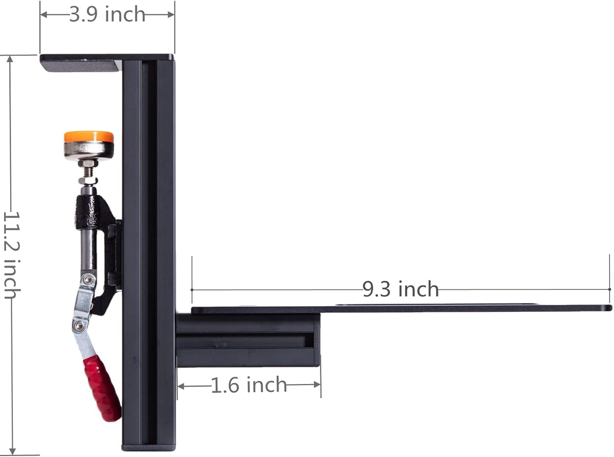 Set of 2 Desk Mounts with Installation Bolts and Install Manual U817