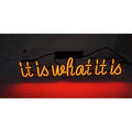 Yellow Neon Sign H293