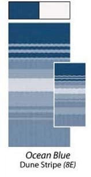 Universal Awning Replacement Fabric 18'2" Ocean Blue G542