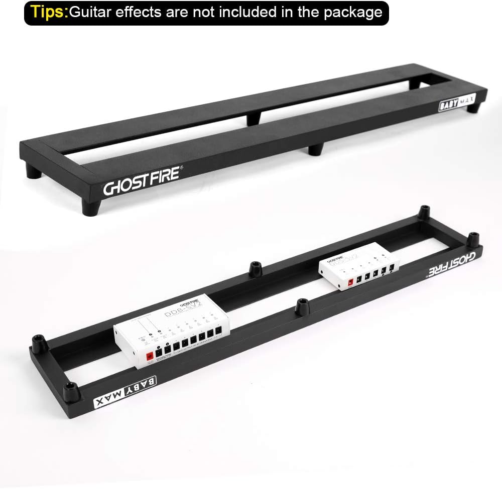 Aluminum Alloy Effect Pedalboard with Carry Bag H83195