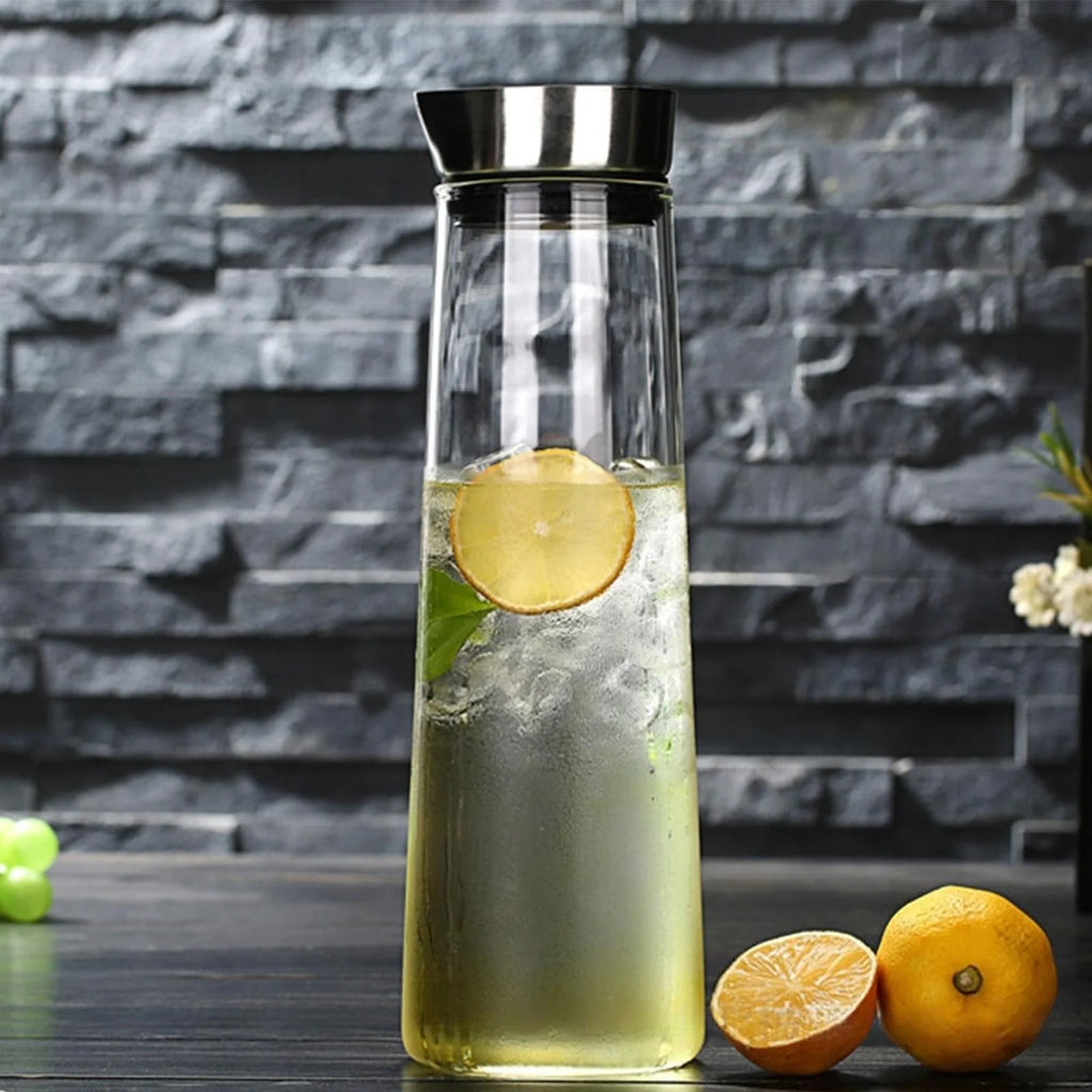 Glass Water Bottle 1.5L Pitcher D71037