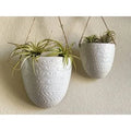 2 Piece Ceramic Hanging Planter Set N248677