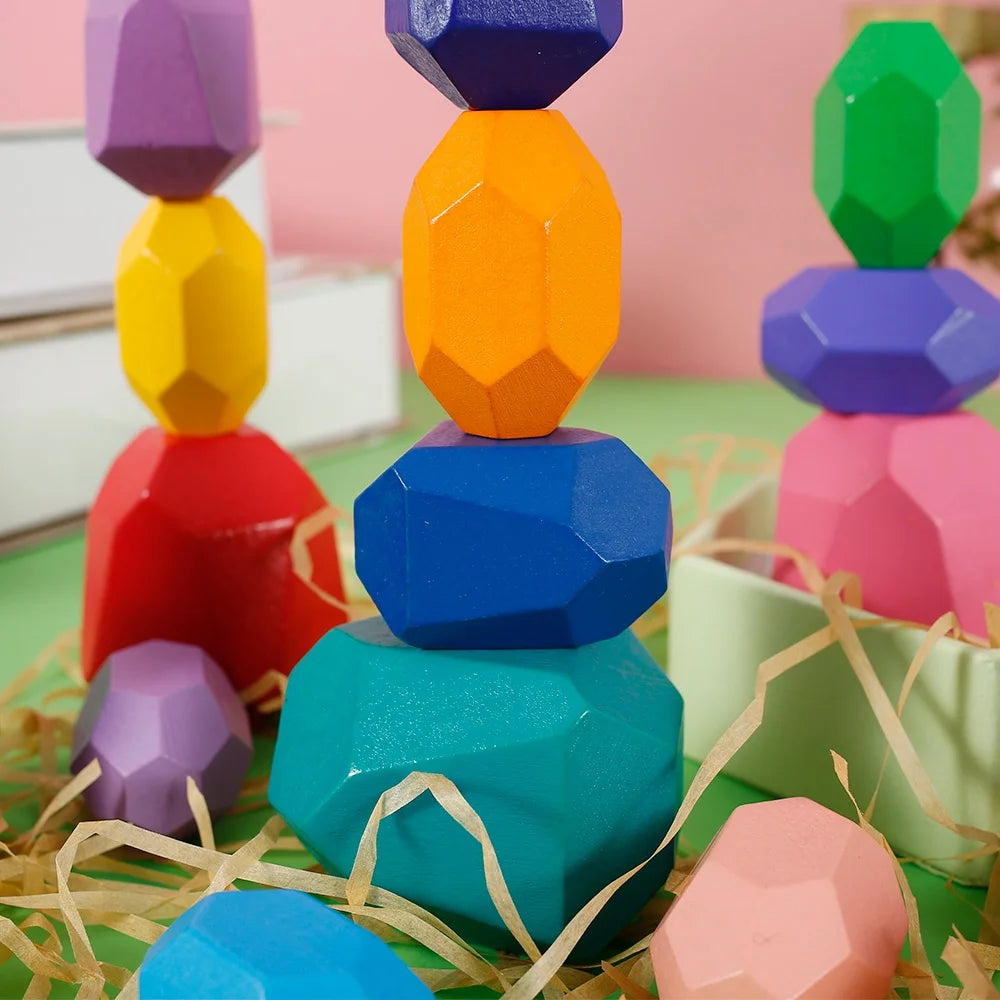 Wooden Building Blocks Set W503136