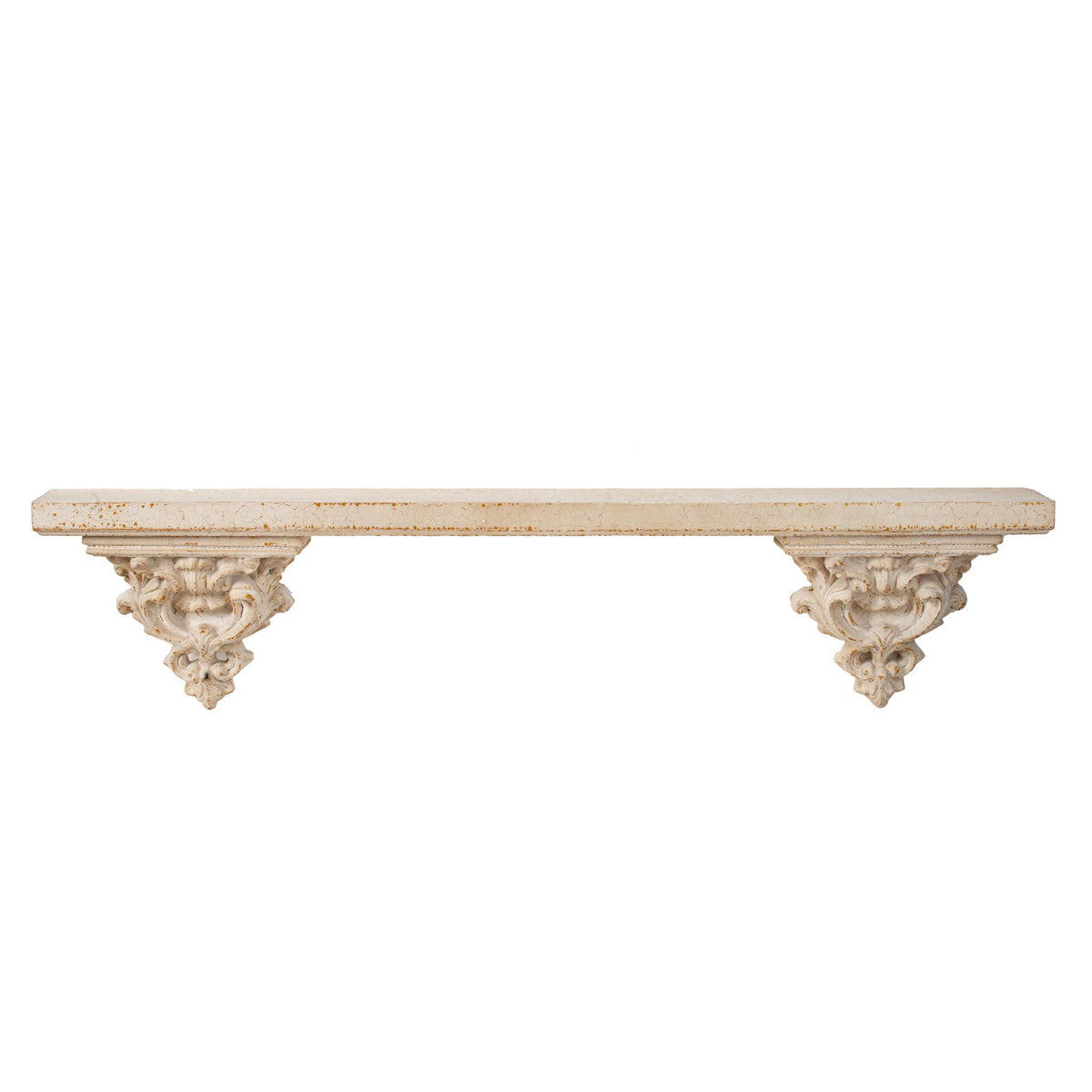 Antique White Wall Shelf E896723