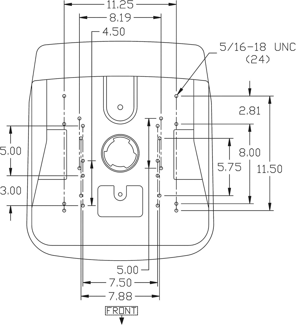 Yellow Tractor Seat with Armrests O3456